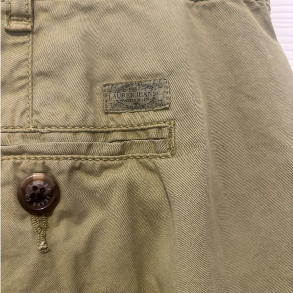 Lauren Ralph Lauren Green Chino Jogger Pants Size 4. - Picture 3 of 6